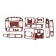 Накладки на панель Дерево для Toyota Camry 2002-2006 гг