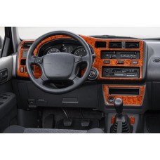 Накладки на панель Алюміній для Toyota Rav 4 1996-2001 рр