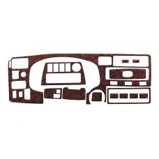 Накладки на панель Алюміній для Toyota Rav 4 1996-2001 рр