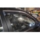 Вітровики з хромом (4 шт, Niken) для Kia Sportage 2004-2010 рр