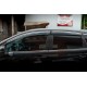 Вітровики з хромом (4 шт, Niken) для Honda CRV 2012-2016 рр