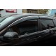Вітровики з хромом (4 шт, Niken) для Honda CRV 2012-2016 рр