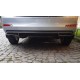 Задний диффузор обводки (нержива) OmsaLine - Итальянская нержавейка для Skoda Octavia III A7 2013-2019 гг