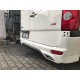Накладка на задний бампер V2 (под покраску) для Mercedes Sprinter W906 2006-2018 гг