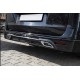 Накладка на задний бампер V2 (грунт под покраску) для Mercedes Vito/V-class W447 2014- гг