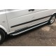 Боковые пороги Fullmond (2 шт., алюминий) Длинная База для Mercedes Vito/V-class W447 2014- гг