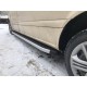 Бокові пороги Fullmond (2 шт., алюм) Коротка/Середня бази для Mercedes Vito / V-class W447 2014- рр