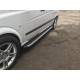 Бокові пороги Fullmond (2 шт., алюм) Коротка/Середня бази для Mercedes Vito / V-class W447 2014- рр