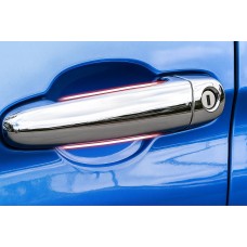 Накладки на ручки (4 шт, нерж) для BMW 5 серія E-60/61 2003-2010 рр