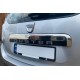 Планка над номером верхня (нерж.) для Dacia Duster 2008-2018 рр
