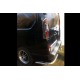 Задние уголки (2 шт., нержавейка) для Renault Trafic 2015- гг