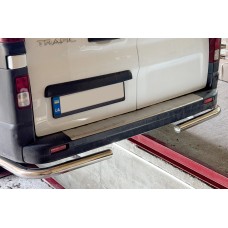 Задні куточки (2 шт., нерж) для Renault Trafic 2015- рр