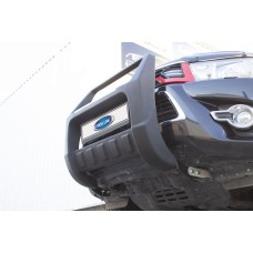 Передній захист PPU (нерж.) для Toyota Hilux 2015- рр