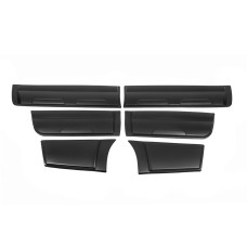 Молдинг на двері Meliset (6 шт, ABS) для Toyota Hilux 2015- рр