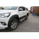 Розширювачі колісних арок (АБС, на болтах) для Toyota Hilux 2015- рр