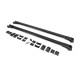Перемычки на рейлинги без ключа Flybar (2 шт) Серый для Ford Ranger 2011-2022 гг