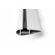 Перемычки на рейлинги без ключа Flybar (2 шт) Серый для Ауди A6 C5 2001-2004 гг