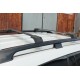 Перемычки на рейлинги без ключа Flybar (2 шт) Серый для Ауди A6 C5 2001-2004 гг