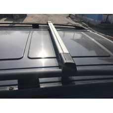 Перемички на рейлінги без ключа (2 шт) Чорний для Mercedes Vito / V-class W447 2014- рр