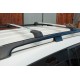 Перемычки на рейлинги без ключа Flybar (2 шт) Черный для Nissan Primastar 2002-2014 гг