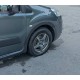 Накладки на арки (4 шт, чорні) XTR, 2 бокові двері, Пластик для Citroen Berlingo 2008-2018 рр