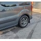 Накладки на арки (4 шт, чорні) XTR, 2 бокові двері, Пластик для Citroen Berlingo 2008-2018 рр