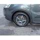Накладки на арки (4 шт, чорні) XTR, 2 бокові двері, Пластик для Citroen Berlingo 2008-2018 рр