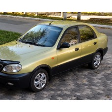 Расширители арок (4 шт, черные) для Daewoo Lanos 1998-2017 гг