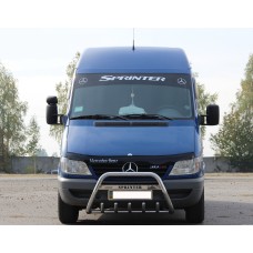 Кенгурятник WT004 (нерж.) для Mercedes Sprinter W901/902/903/904/905 1995-2006 гг