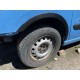 Накладки на арки (4 шт, чорні) для Fiat Scudo 2007-2015 рр