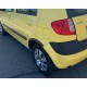 Накладки на арки ABS (4шт, 5D, чорні) для Hyundai Getz
