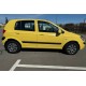 Накладки на арки ABS (4шт, 5D, чорні) для Hyundai Getz