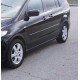 Накладки на арки (4 шт, чорні) 2005-2008, ABS-пластик для Mazda 5