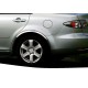 Накладки на арки (4 шт, нерж) для Mazda 6 2003-2008 рр