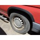 Накладки на арки (4 шт, чорні) ABS пластик для Mercedes Vito W638 1996-2003 рр