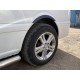 Накладки на арки (4 шт, чорні) для Mercedes Vito W639 2004-2014 рр