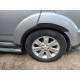 Накладки на арки (4 шт, чорні) для Mitsubishi Outlander 2006-2012рр