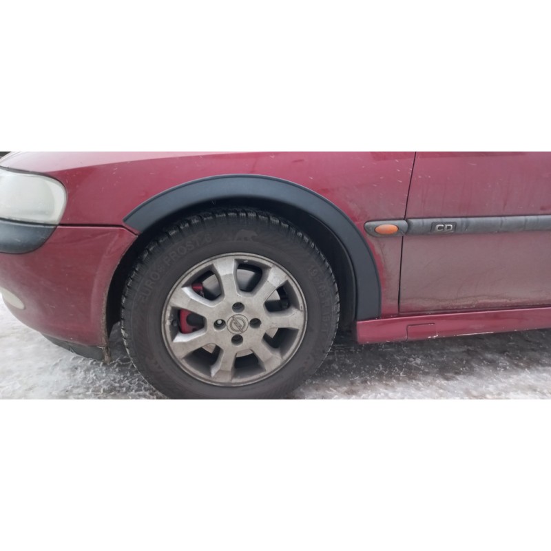Накладки на арки (4 шт, чорні) ABS пластик для Opel Vectra B 1995-2002 рр
