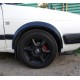 Накладки на арки (4 шт, чорні) для Volkswagen Golf 2