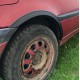 Накладки на арки (4 шт, чорні) ABS пластик для Volkswagen Golf 3