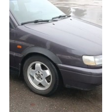 Накладки на арки (4 шт, чорні) для Volkswagen Passat B4 1993-1996 рр
