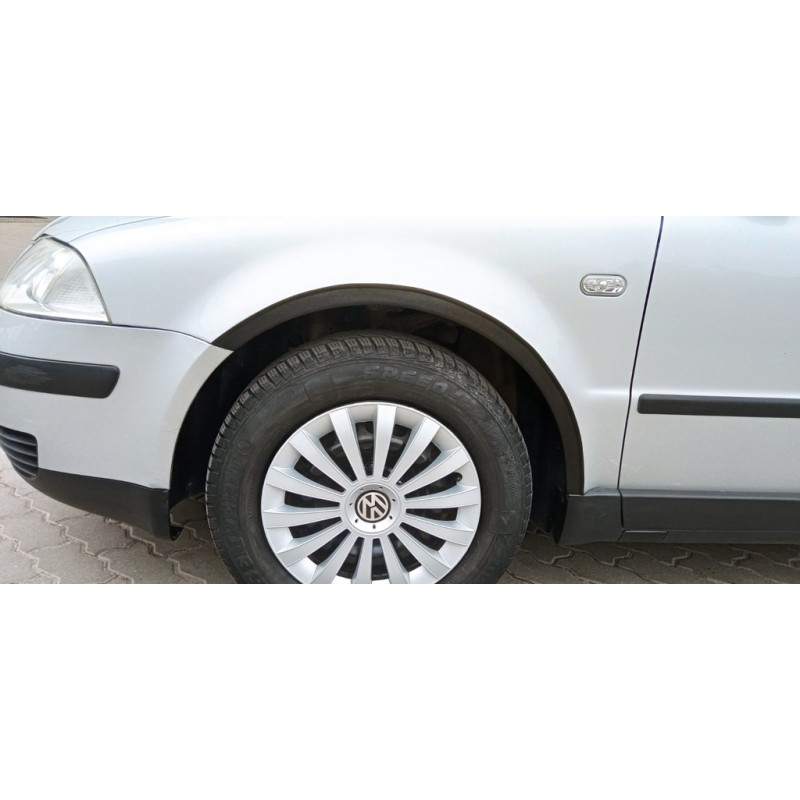Накладки на арки (4 шт, чорні) Sedan, 2000-2006, ABS для Volkswagen Passat B5 рр