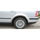 Накладки на арки (4 шт, чорні) Sedan, 2000-2006, ABS для Volkswagen Passat B5 рр