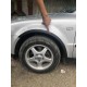 Накладки на арки (4 шт, чорні) Sedan, 2000-2006, ABS для Volkswagen Passat B5 рр