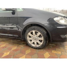Накладки на арки (4 шт, чорні) 2003-2006, Пластикові для Volkswagen Touran рр