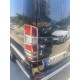 Накладки на стопы (2 шт, нерж.) для Mercedes Sprinter W906 2006-2018 гг