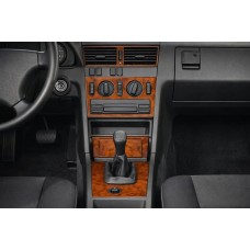 Накладки на панель (1993-1995) Карбон для Mercedes C-class W202 рр