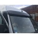 Козырек на лобовое стекло на раме V1 (черный глянец, 5мм) для Mercedes Sprinter W906 2006-2018 гг