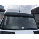 Козырек на лобовое стекло на раме V1 (черный глянец, 5мм) для Mercedes Sprinter W906 2006-2018 гг