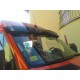 Козырек на лобовое стекло на раме V1 (черный глянец, 5мм) для Mercedes Sprinter W906 2006-2018 гг